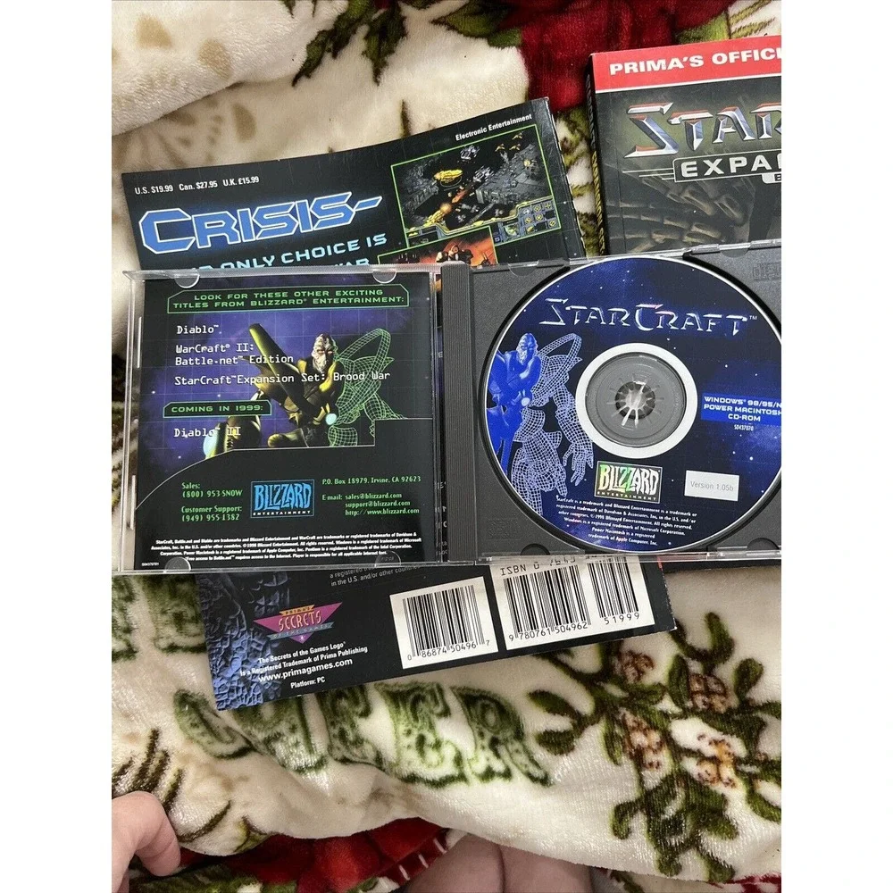 StarCraft (Windows, 1998)Bundle With Expansion Set And Strategy‎ Guides